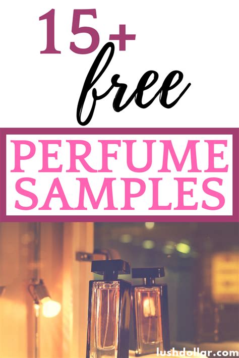 get free perfume samples by mail.